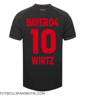 Bayer Leverkusen Florian Wirtz #10 Replika Hemmatröja 2023-24 Kortärmad